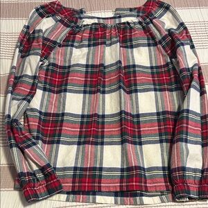 Plaid Vineyard Vines Shirt in Christmas Colors